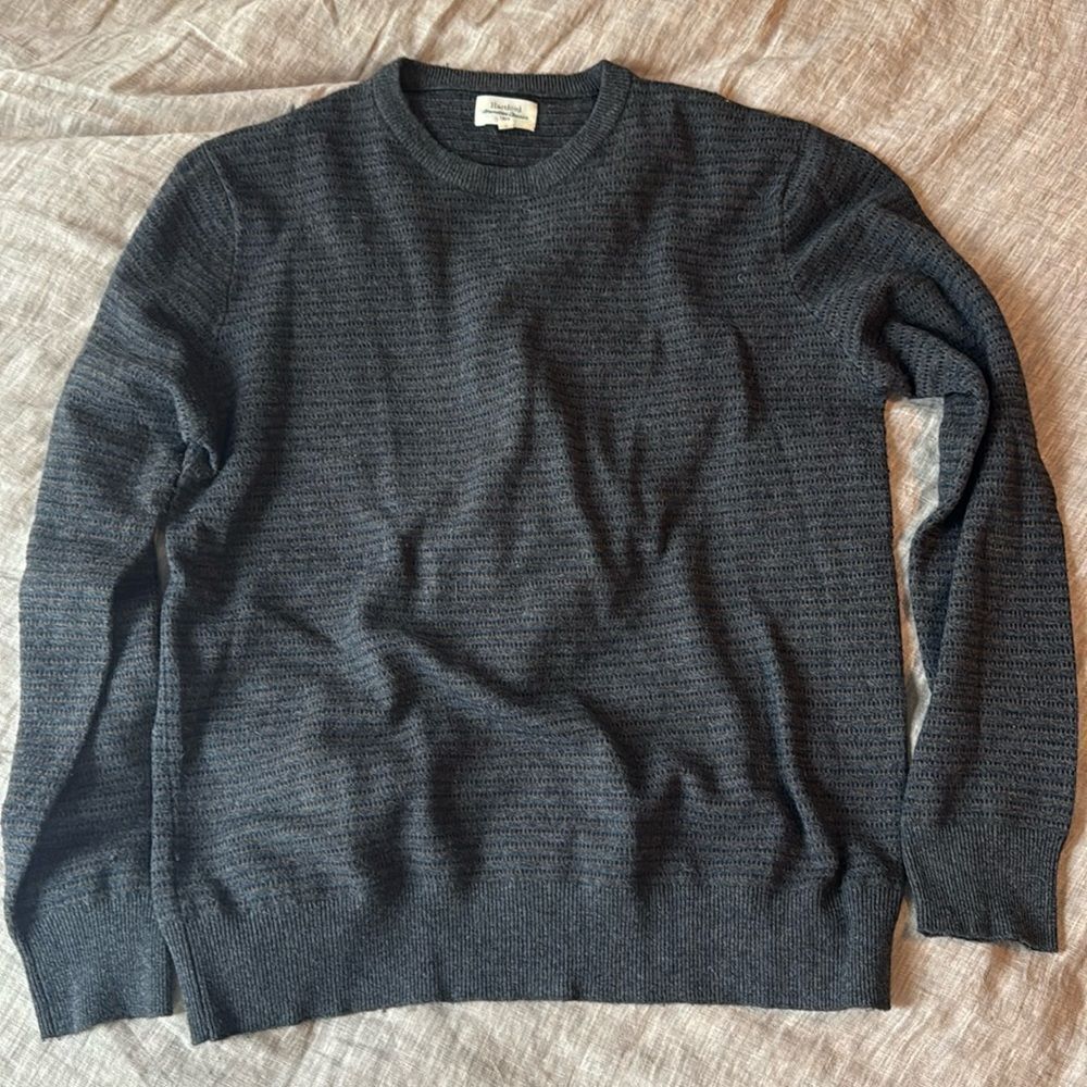 Hartford Alternative Classics Wool/Cashmere Blend Crewneck Sweater - L